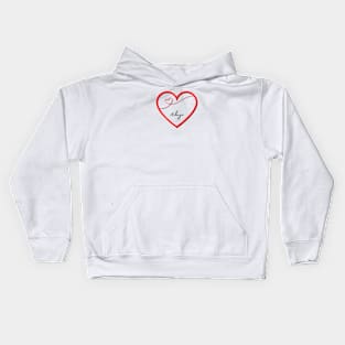 ADEYA  Name in Heart Kids Hoodie